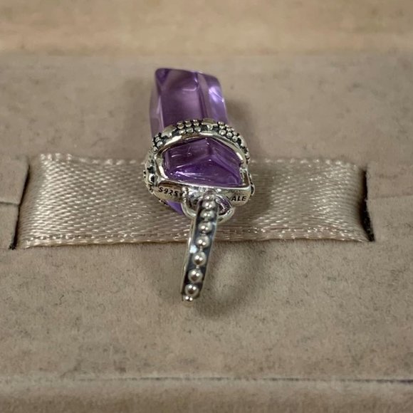 Pandora Purple Amulet Pendant 